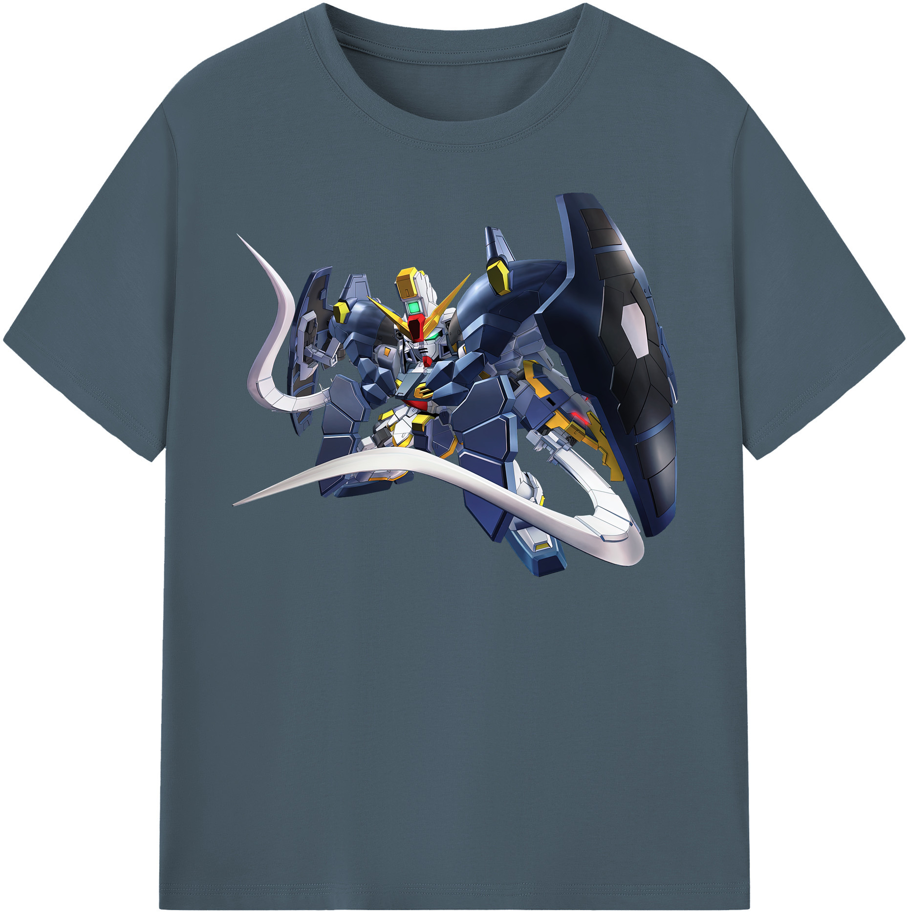 （画像用） 機動戦士ガンダム Mobile Suit Gundam 綿100％半袖Tシャツ（フロントプリント）